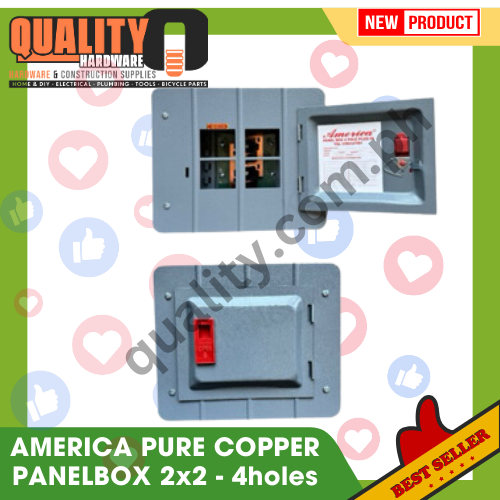 America copper panelbox 4holes Plug-In [with minimum order 5pieces ...