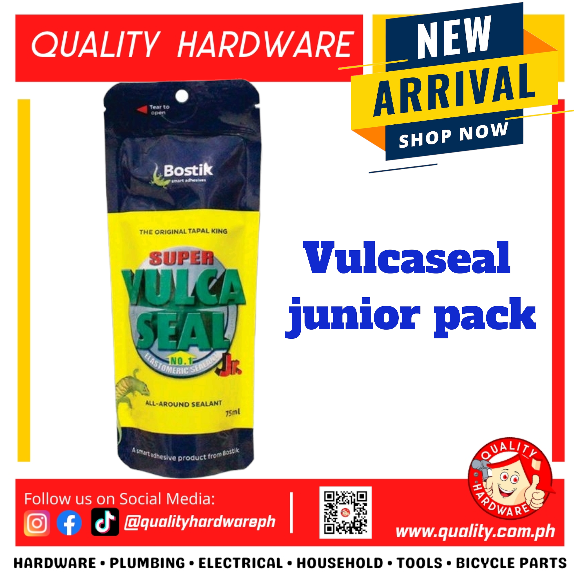 Vulcaseal Junior Quality Hardware