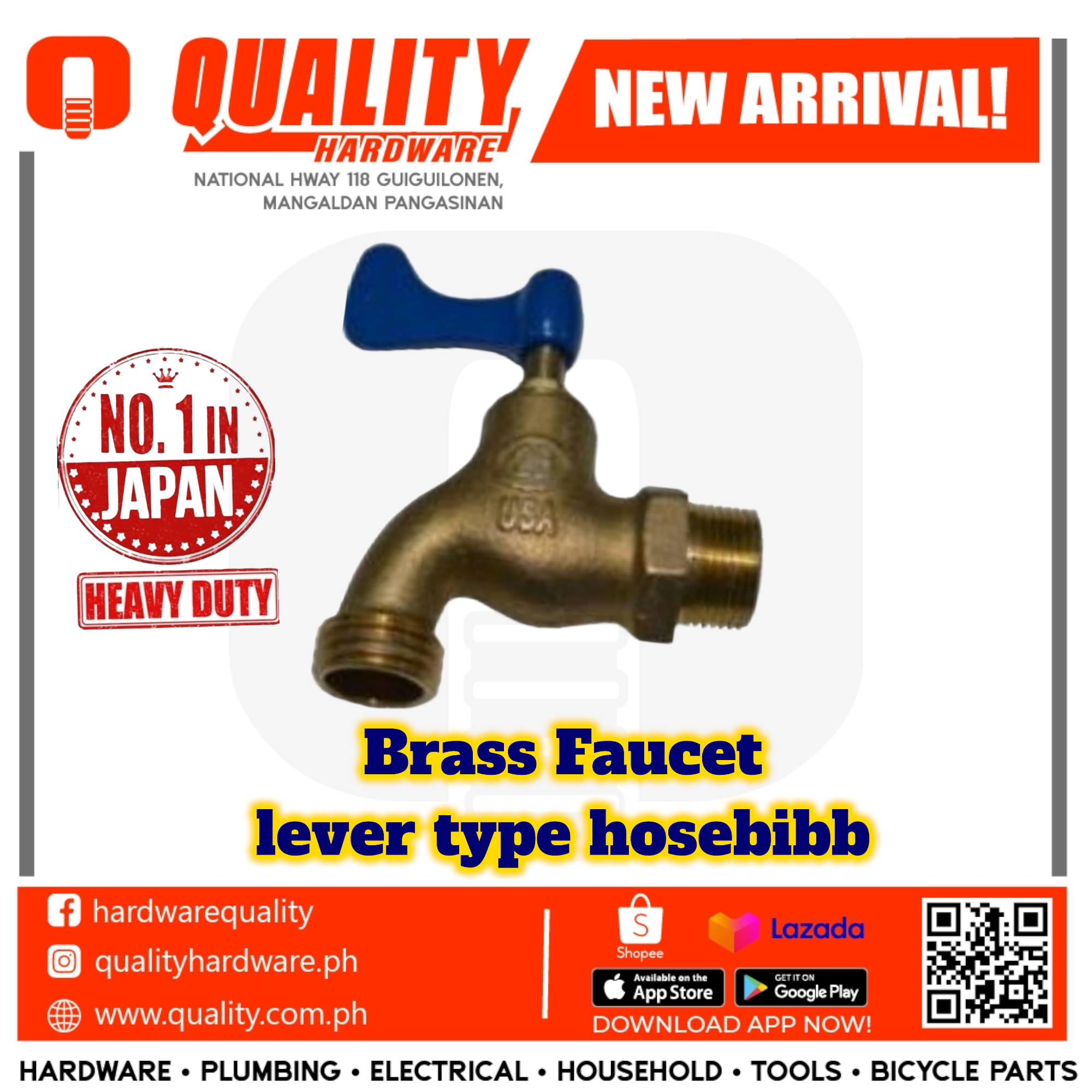 Faucet Hose Bibb Brass Heavyduty Quality Hardware faucet-hose-bibb-brass-heavyduty-quality-hardware